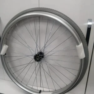 GOLFİ 24x1 3/8 (37-540) Tekerlekli Sandalye Arka Tekerlek / 1. Kalite Kalın Dolgu - Komple Jantlı